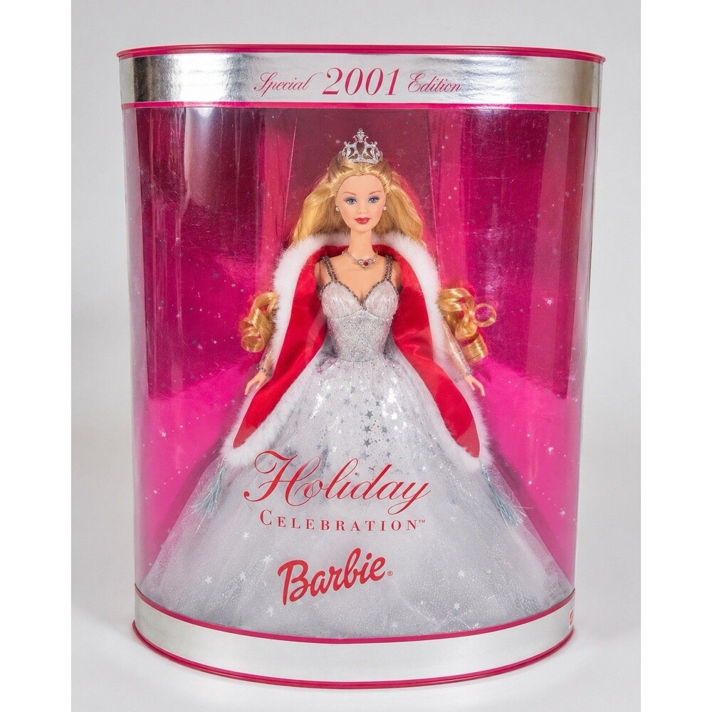 2001 Holiday Celebration Barbie Special Edition Blonde Mattel #50304 MINT NRFB